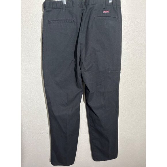 Dickies Pants Mens Black Work Pants Cotton Blend Durable Straight Fit size 34X31 - Picture 3 of 10